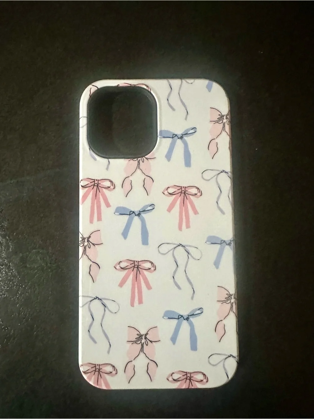 iPhone 12 Max CASELY phone cases  Bow & Ski Pattern Phone Case -